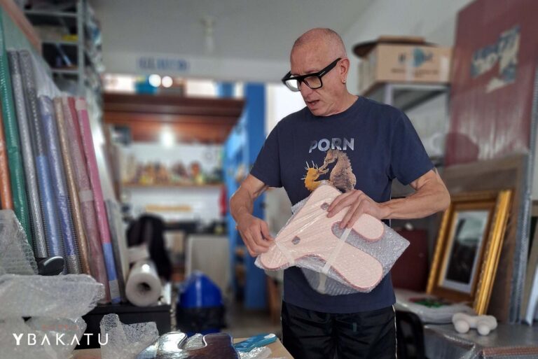 Visita ao ateliê de Glauco Menta
